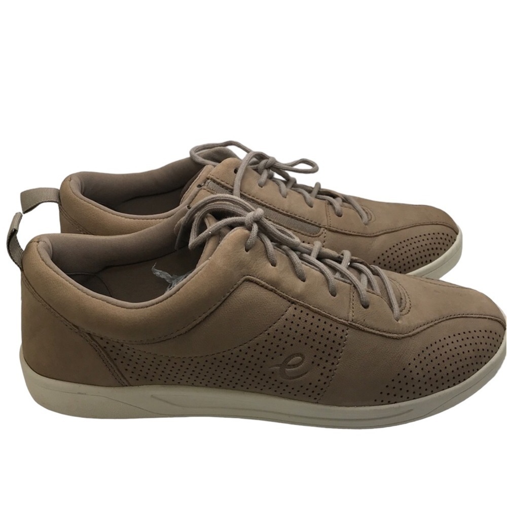 Easy Spirit “Freney 8” size 11 M beige‎ walking shoe lace up flexible out…